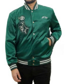 Platonic 2023 Seth Rogen Green Varsity Jacket