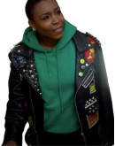 Relax I’m from the Future Gabrielle Graham Leather Jacket