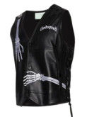 Rod Godspeed Black Leather Vest