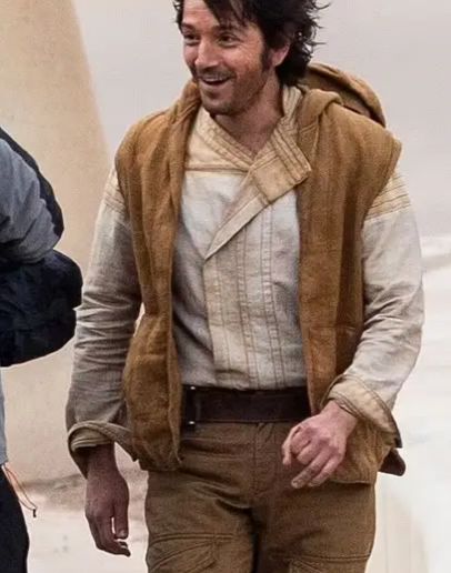 Star Wars Andor Diego Luna Wool Vest Star Wars Andor Diego Luna Wool Vest