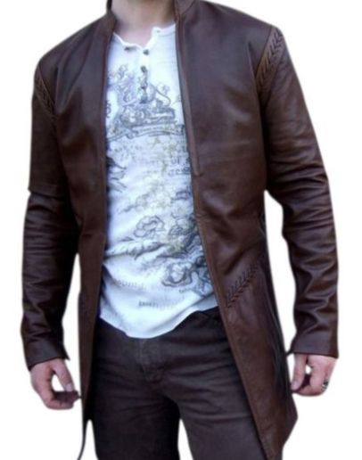 The Lord Of The Rings Viggo Mortensen Leather Coat