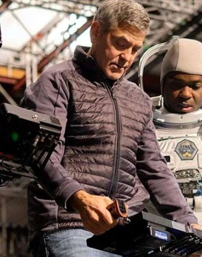 The Midnight Sky George Clooney Purple Jacket