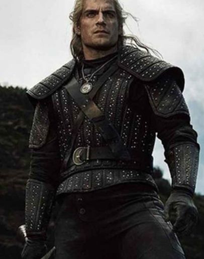 The Witcher Henry Cavill Leather Jacket 