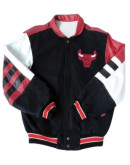 Vintage Chicago Bulls Leather Jacket