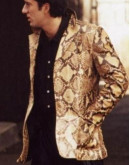 Wild At Heart Nicolas Cage Snakeskin Leather Jacket