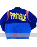 Kanye West Pastelle Varsity Blue Bomber Jacket