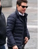 Mission Impossible 7 Tom Cruise (Ethan Hunt) Black Jacket