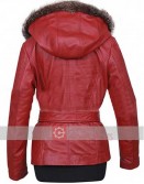 The Christmas Chronicles (Mrs. Claus) Goldie Hawn Leather Coat