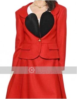 Heart Shape Lapel Vivienne Westwood Red Blazer