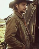 Yellowstone (Luke Grimes) Kayce Dutton Brown Leather Jacket   