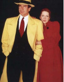 Dick Tracy Warren Beatty (Dick Tracy) Yellow Wool Coat