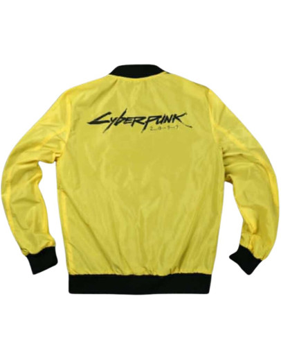 Cyberpunk 2077 Yellow Bomber Jacket