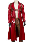Devil May Cry 4 Dante Trench Leather Coat
