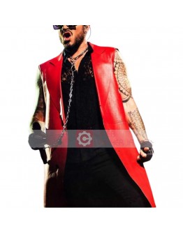 Adam Lambert Concert 2019 Leather Coat