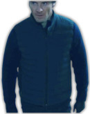 The Killer 2023 Michael Fassbender Black Puffer Vest