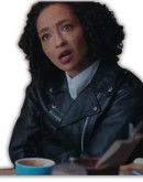 Good Grief Ruth Negga (Sophie) Black Leather Jacket