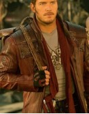 Guardians of the Galaxy 2 Chris Pratt (Peter Quill) Leather Coat