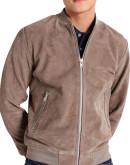 Men’s Grey Bomber Jacket