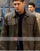 Supernatural Jensen Ackles Green Jacket