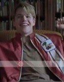 Good Will Hunting Matt Damon (Will) Red Cobra Jacket