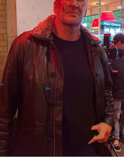 Rise of the Footsoldier 2023 Craig Fairbrass Leather Jacket 