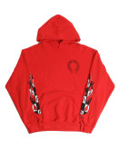 Chrome Hearts Red Hoodie