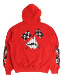 Chrome Hearts Red Hoodie