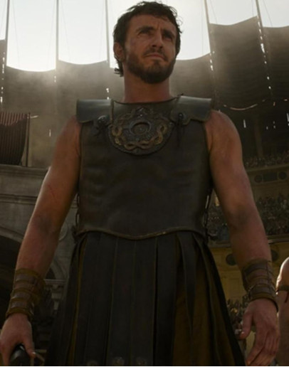 Paul Mescal Gladiator 2 Black Vest