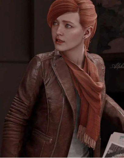 Spider-Man Mary Jane (Kirsten Dunst) Suede Leather Jacket
