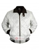 Drive Scorpion Ryan Gosling Black & White Satin Jacket Drive Scorpion Ryan Gosling Black & White Satin Jacket