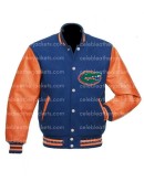 Florida Gators Orange Varsity Letterman Jacket Florida Gators Orange Varsity Letterman Jacket