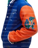 Florida Gators Orange Varsity Letterman Jacket Florida Gators Orange Varsity Letterman Jacket