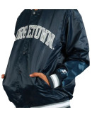 Men's Blue Georgetown Hoyas Bomber Jacket