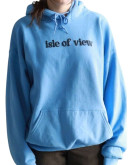 Isle Of View Blue Fleece Hoodie