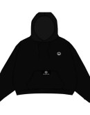 Quiet Come Get Me Black Fleece Hoodie Quiet Come Get Me Black Fleece Hoodie