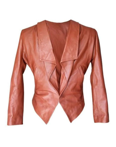 2 Broke Girls Caroline Channing (Beth Behrs) Leather Jacket