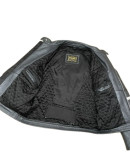 Mercedes F1 Race Black Leather Jacket