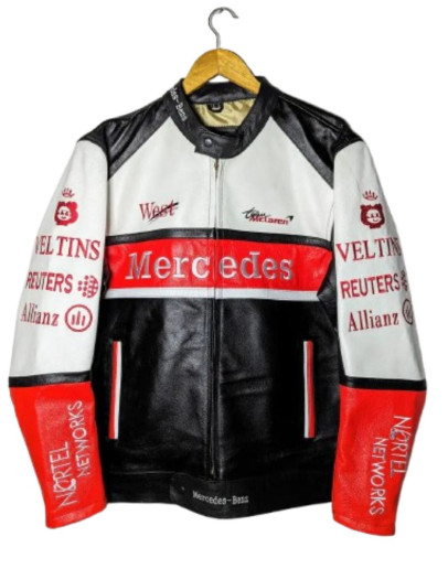 Mercedes Benz Genuine Leather Outerwear Jacket