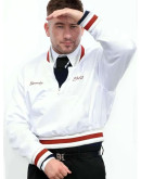 Barry Keoghan White Varsity Jacket