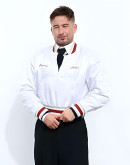 Barry Keoghan White Varsity Jacket