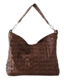 Beth Dutton Studded Woven Leather Bag