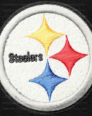Pittsburgh Steelers Logo Black Varsity Jacket