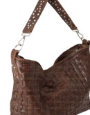Beth Dutton Studded Woven Leather Bag