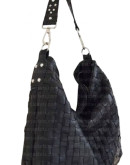 Beth Dutton Studded Woven Leather Bag