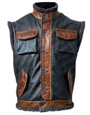 The Rock Jumanji The Next Level Leather Vest