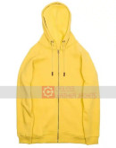 Breaking Bad Aaron Paul (Jesse Pinkman) Yellow Hoodie