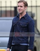 Drive Ryan Gosling Denim Jacket Drive Ryan Gosling Denim Jacket