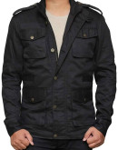 The Punisher Daredevil Jon Bernthal Black Leather Jacket