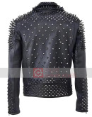 Punk Rock Silver Studded Jacket Punk Rock Silver Studded Jacket