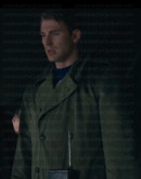 Captain America Steve Rogers WWII Green Trench Coat